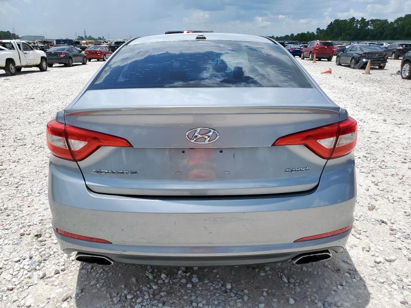  HYUNDAI SONATA 2016 Серебристый