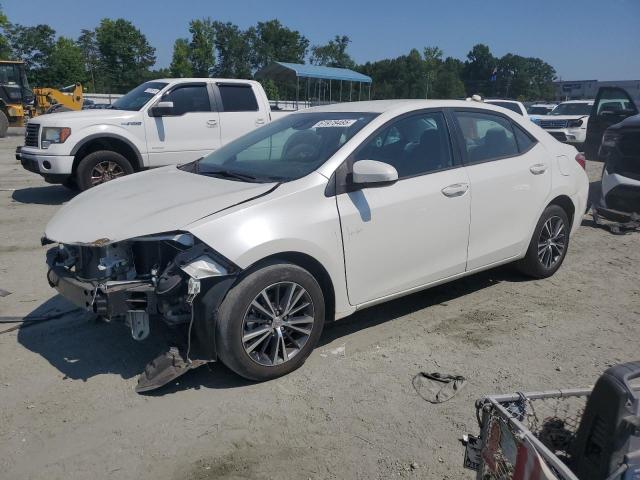 Sedans TOYOTA COROLLA 2017 Biały