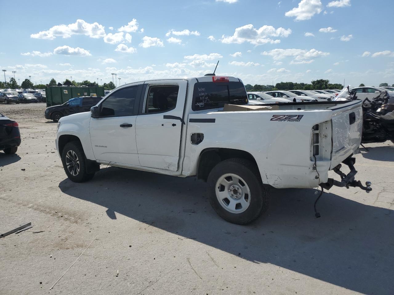 CHEVROLET COLORADO 2022 VIN 1GCGTDEN8N1243459 zdjęcie 2