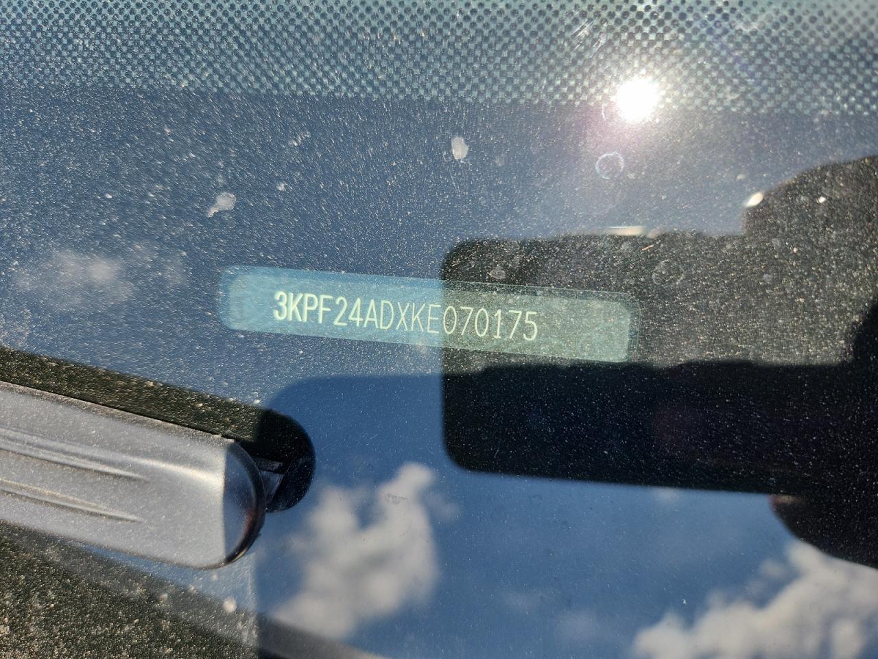 2019 Kia Forte Fe VIN: 3KPF24ADXKE070175 Lot: 62753345