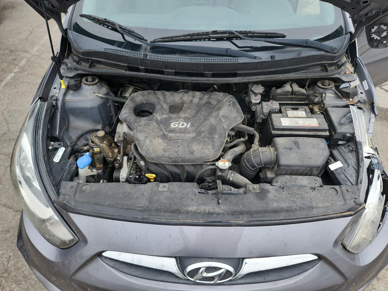 2014 Hyundai Accent Gls VIN: KMHCT4AE0EU686803 Lot: 60689825