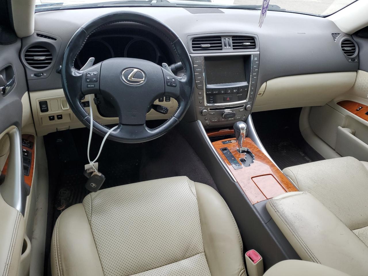 2009 Lexus Is 250 VIN: JTHCK262495034209 Lot: 62148125