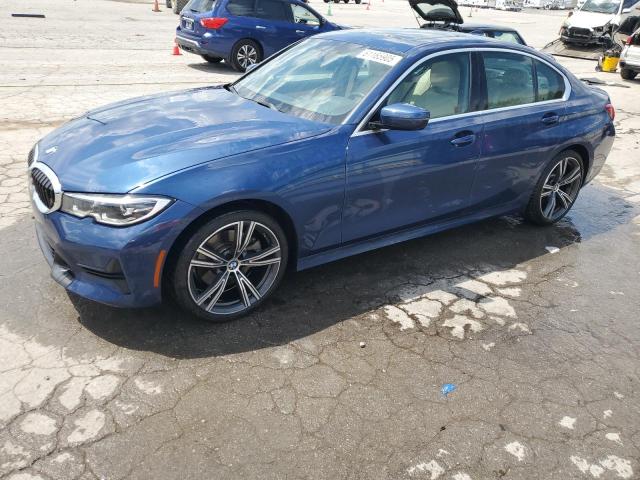  BMW 3 SERIES 2021 Синий