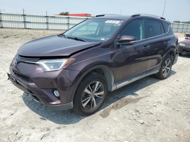  TOYOTA RAV4 2016 Фиолетовый