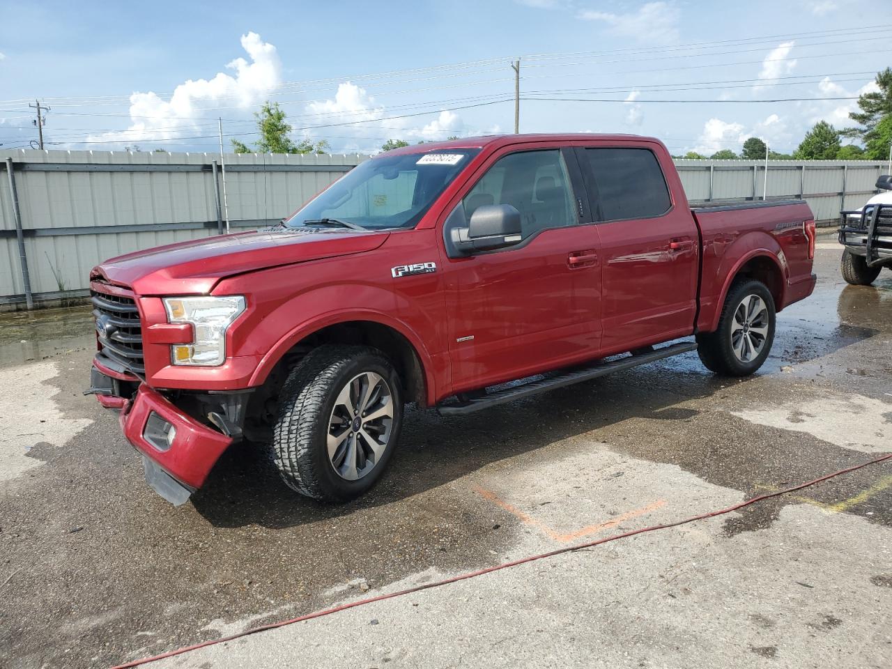 2016 Ford F150 Supercrew იყიდება Montgomery-ში, AL - Front End
