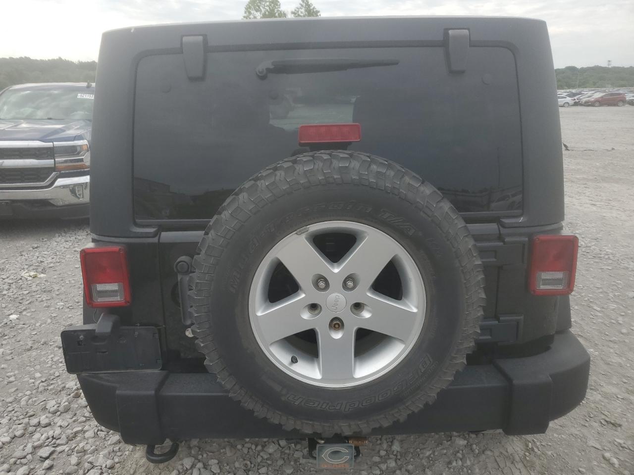 2012 Jeep Wrangler Unlimited Sport VIN: 1C4BJWDG3CL244650 Lot: 62013735