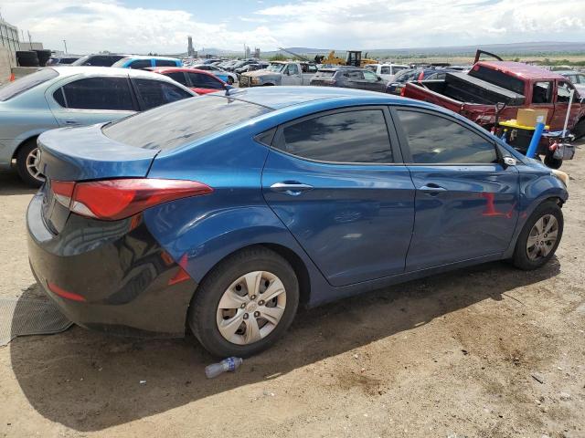  HYUNDAI ELANTRA 2016 Blue