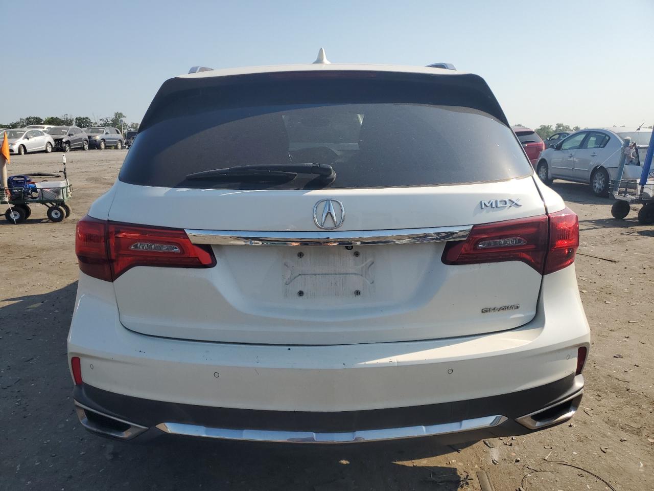 2018 Acura Mdx Advance VIN: 5J8YD4H80JL001238 Lot: 62530405
