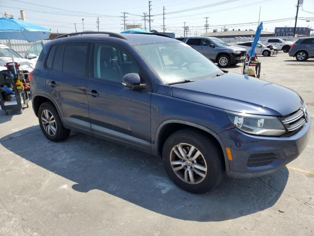  VOLKSWAGEN TIGUAN 2016 Синий