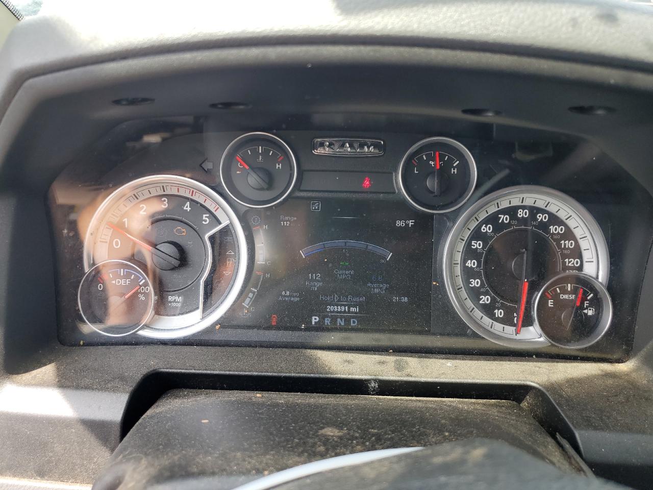 2014 Ram 2500 Slt VIN: 3C6UR5DL6EG179843 Lot: 60058785