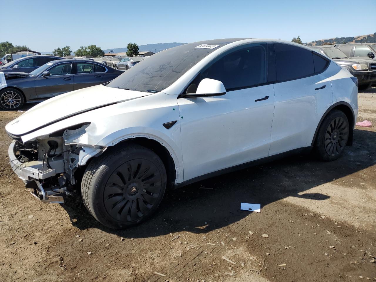 TESLA MODEL Y 2024 VIN 7SAYGDEE5RF090807