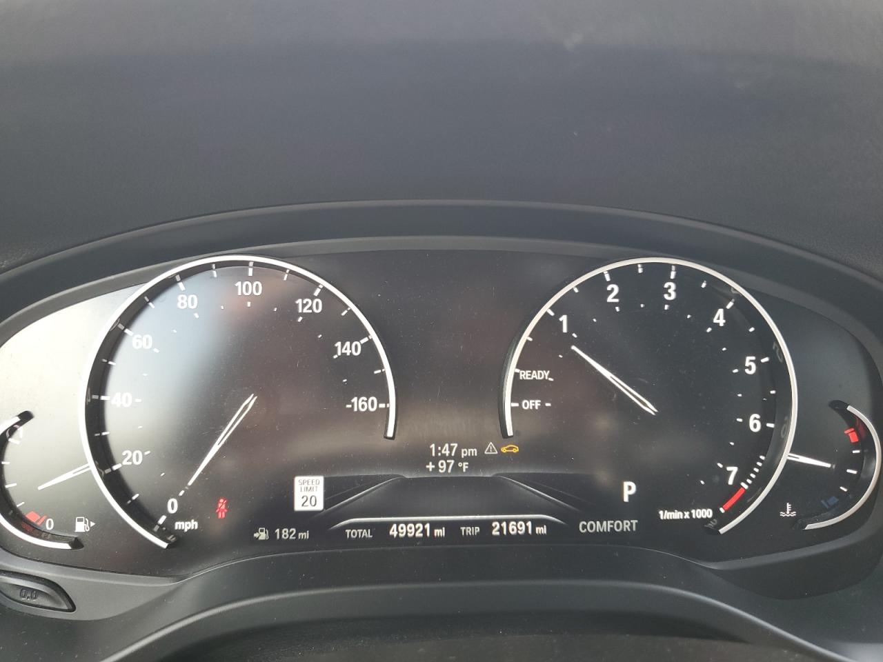 2020 BMW X3 xDrive30I VIN: 5UXTY5C02L9D03412 Lot: 61914465