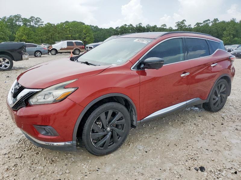  NISSAN MURANO 2017 Бордовый
