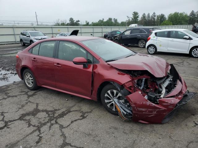  TOYOTA COROLLA 2022 Czerwony