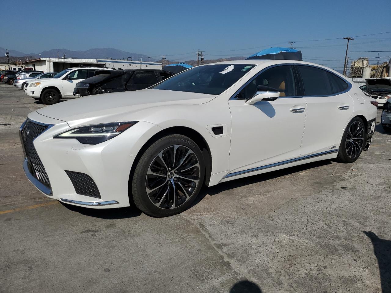 LEXUS LS500 2022 VIN JTHGYLGF3N5002420