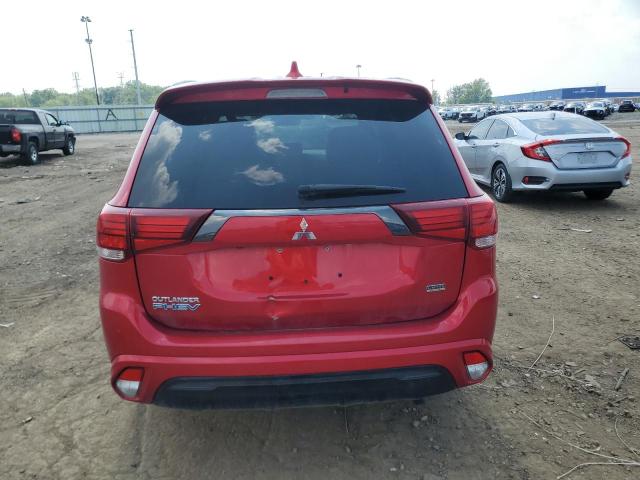  MITSUBISHI OUTLANDER 2021 Czerwony