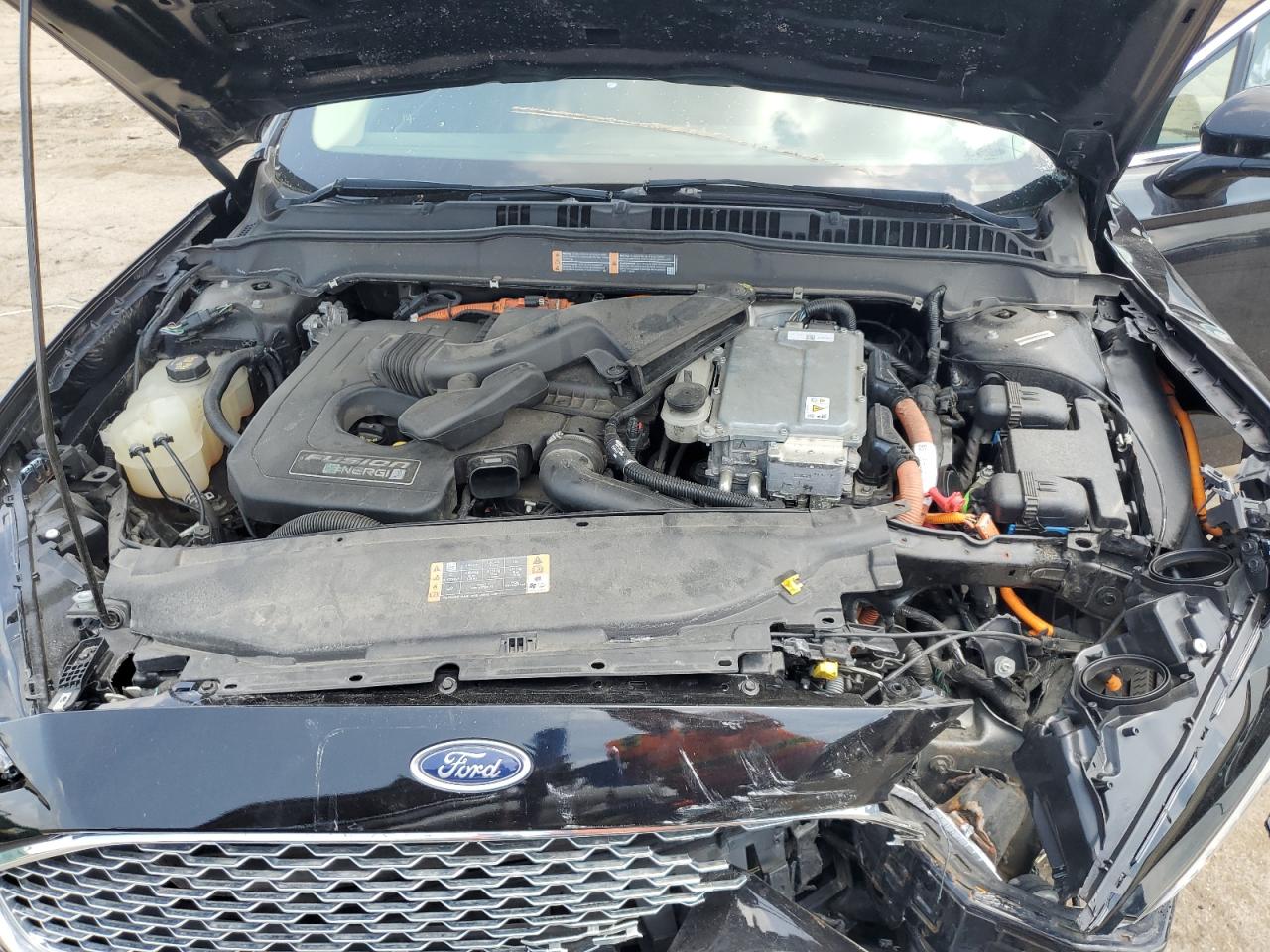 2019 Ford Fusion Titanium VIN: 3FA6P0SU1KR236140 Lot: 58621895