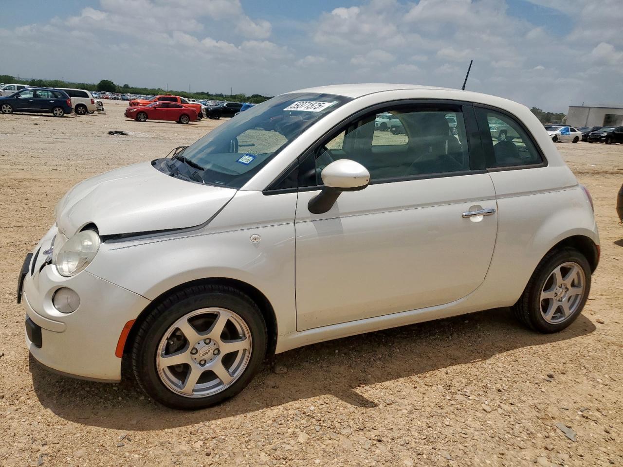 2013 Fiat 500 Pop de vânzare în San Antonio, TX - Front End
