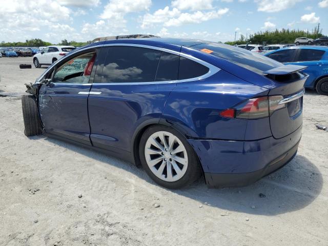 TESLA MODEL X 2018 Blue