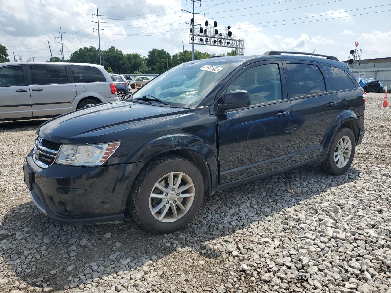 2013 Dodge Journey Sxt zu verkaufen in Columbus, OH - Rear End