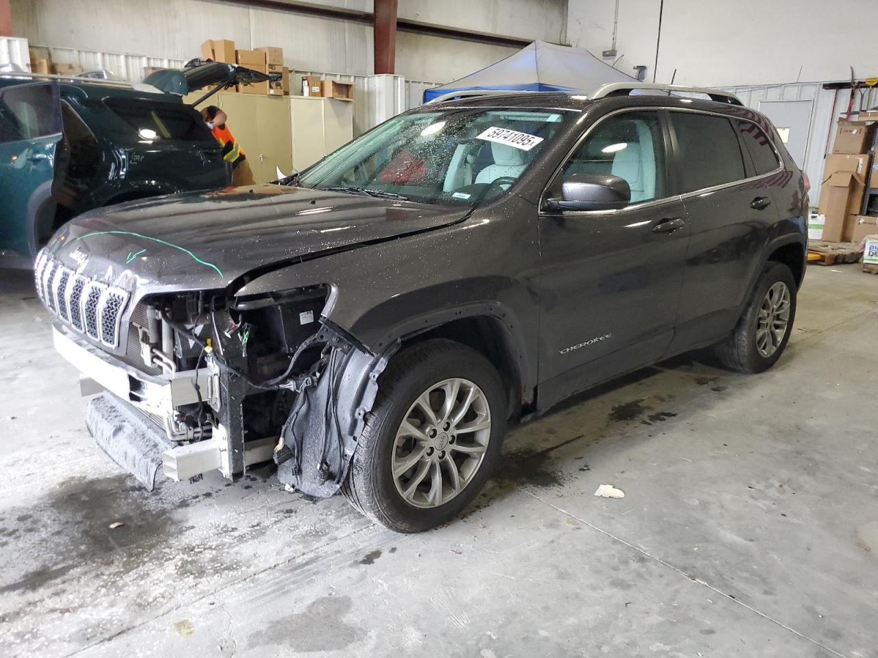2021 Jeep Cherokee Latitude Lux იყიდება Savannah-ში, GA - Front End