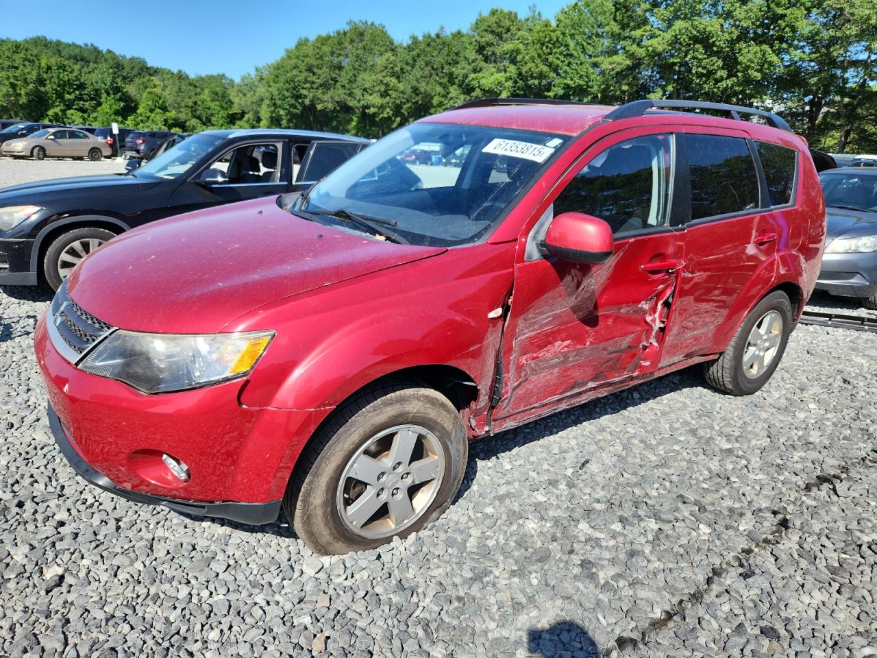 2009 Mitsubishi Outlander Es VIN: JA4LT21WX9Z007270 Lot: 61353815