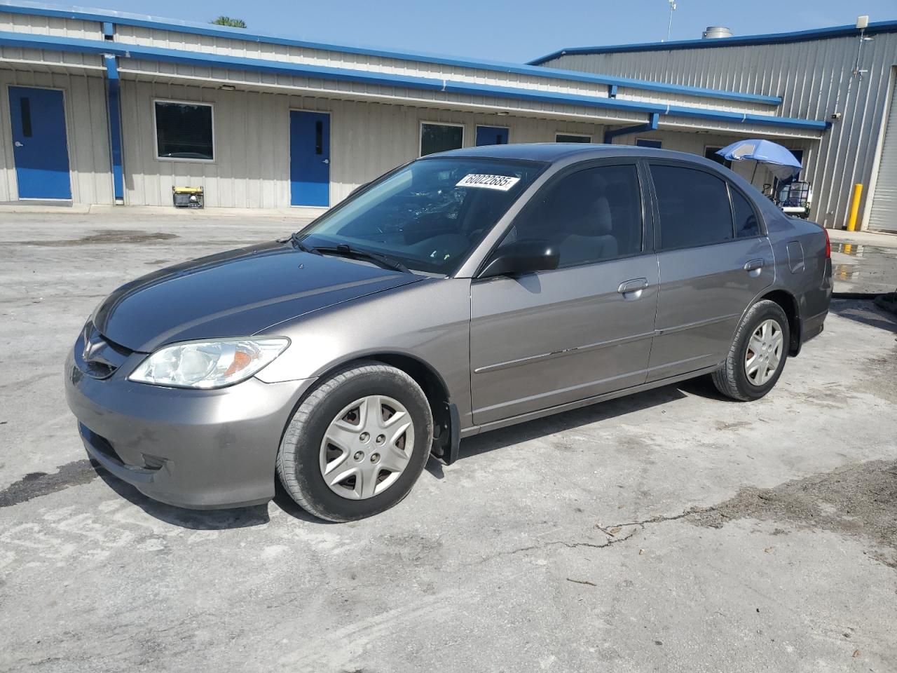 2005 Honda Civic Dx Vp იყიდება Fort Pierce-ში, FL - Front End