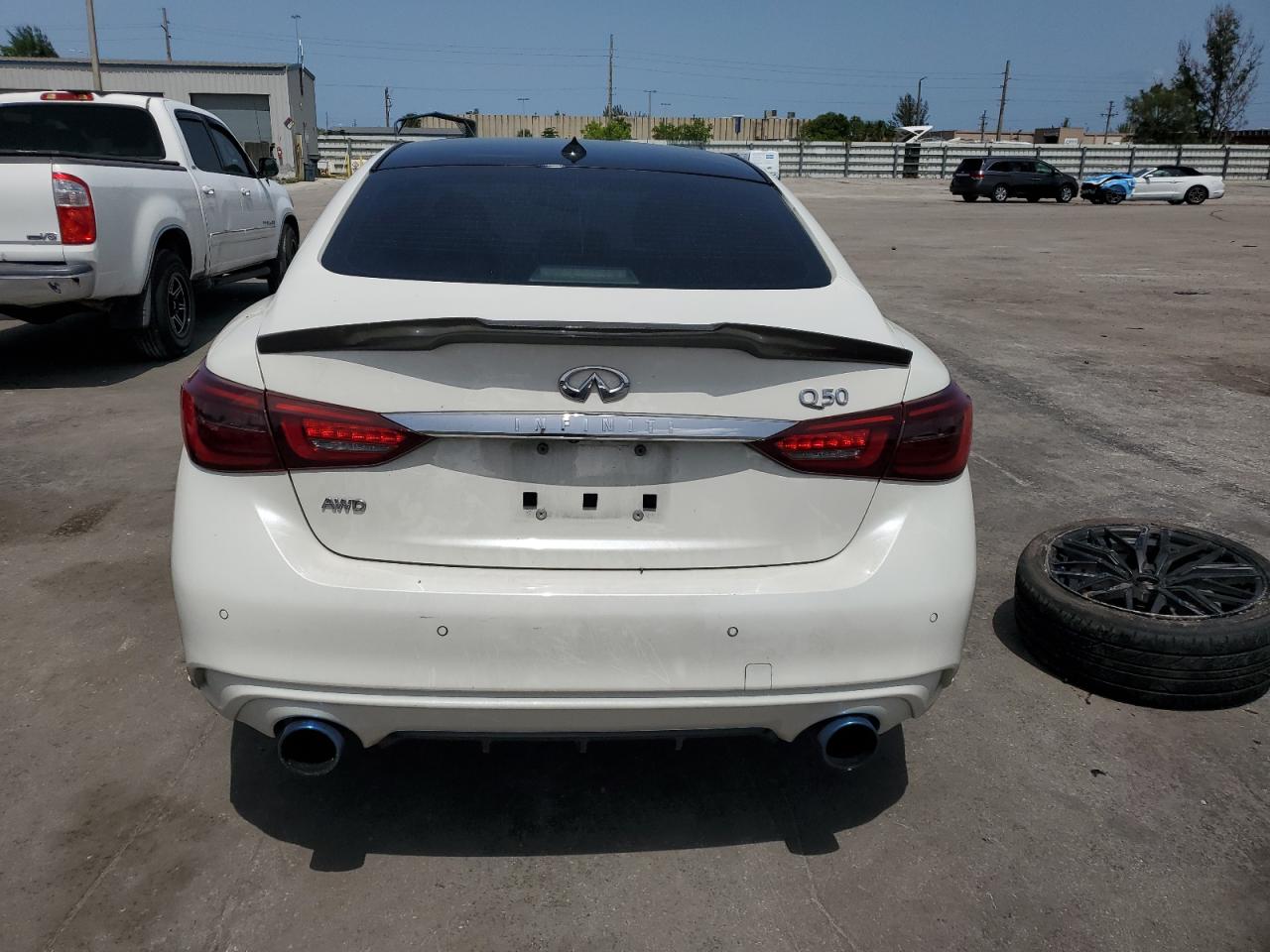 2021 Infiniti Q50 Luxe VIN: JN1EV7BR9MM753667 Lot: 60080615