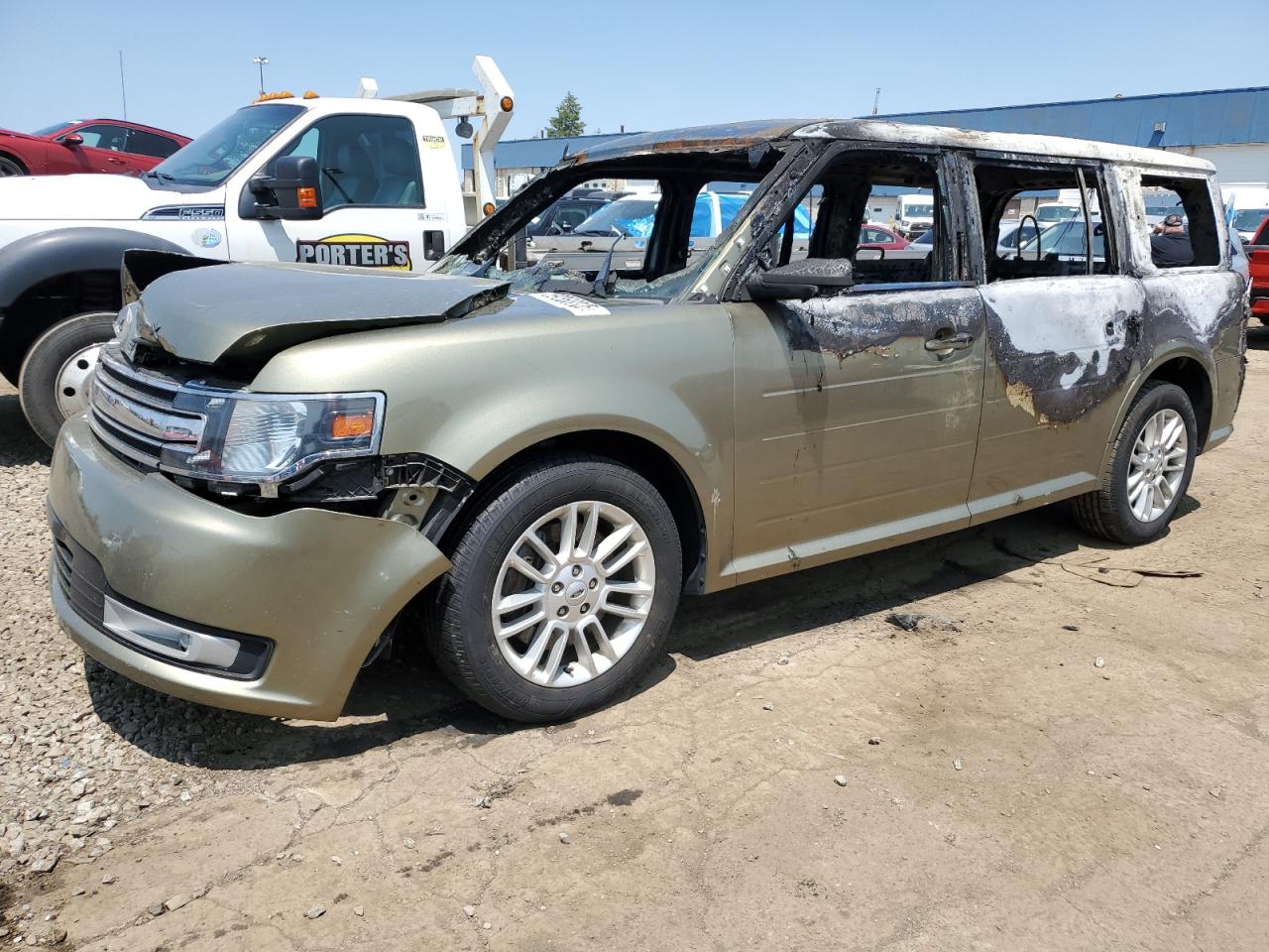 2013 Ford Flex Sel for Sale in Woodhaven, MI - Burn