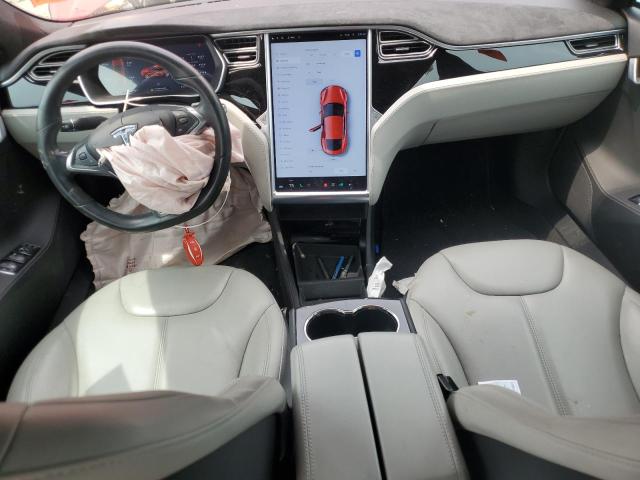 Hatchbacks TESLA MODEL S 2015 Red