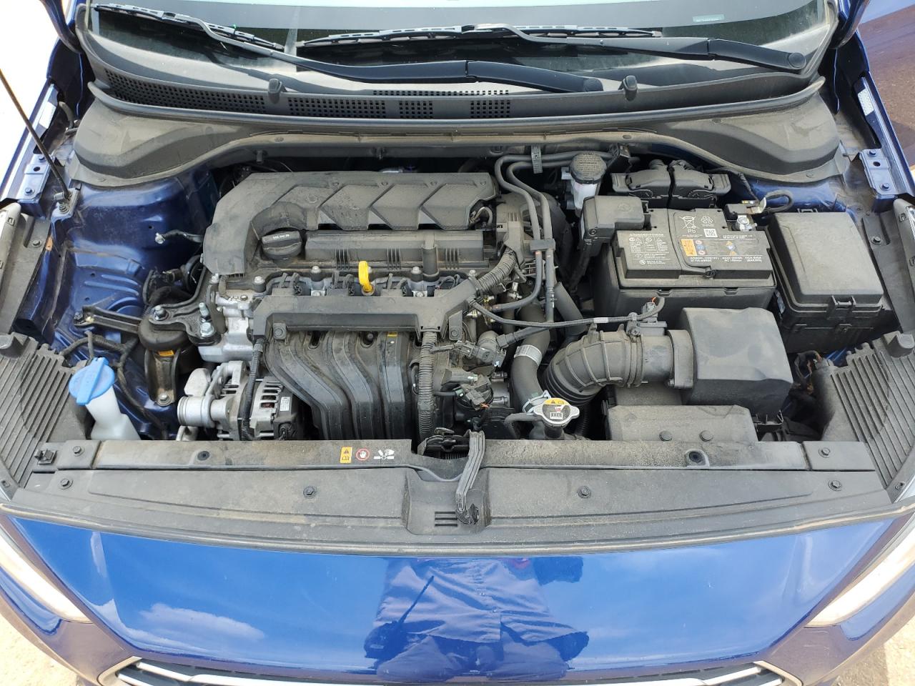 2022 Hyundai Accent Se VIN: 3KPC24A6XNE186064 Lot: 61242285