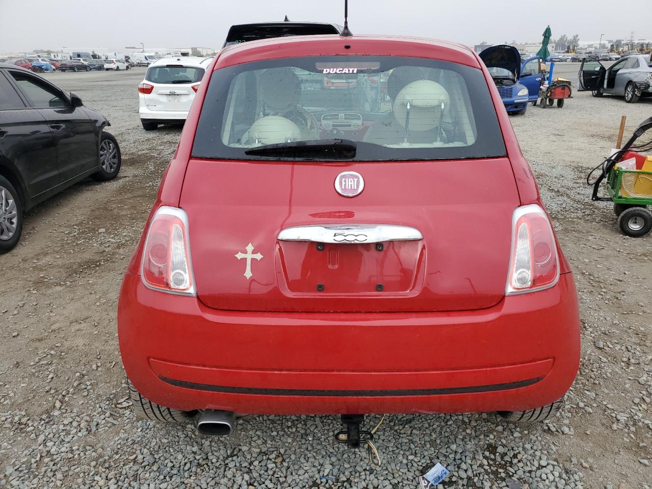 2012 Fiat 500 Pop VIN: 3C3CFFAR4CT358368 Lot: 62891275