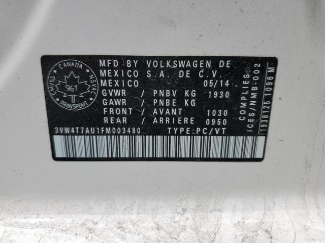2015 VOLKSWAGEN GTI 