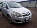 2011 VAUXHALL ZAFIRA EXCLUSIV  for sale at Copart WESTBURY