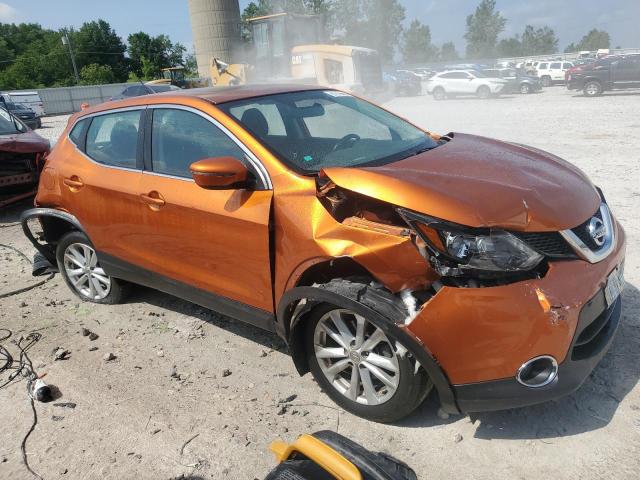  NISSAN ROGUE 2017 Оранжевый