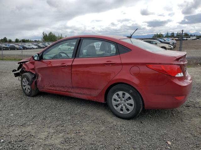  HYUNDAI ACCENT 2017 Красный