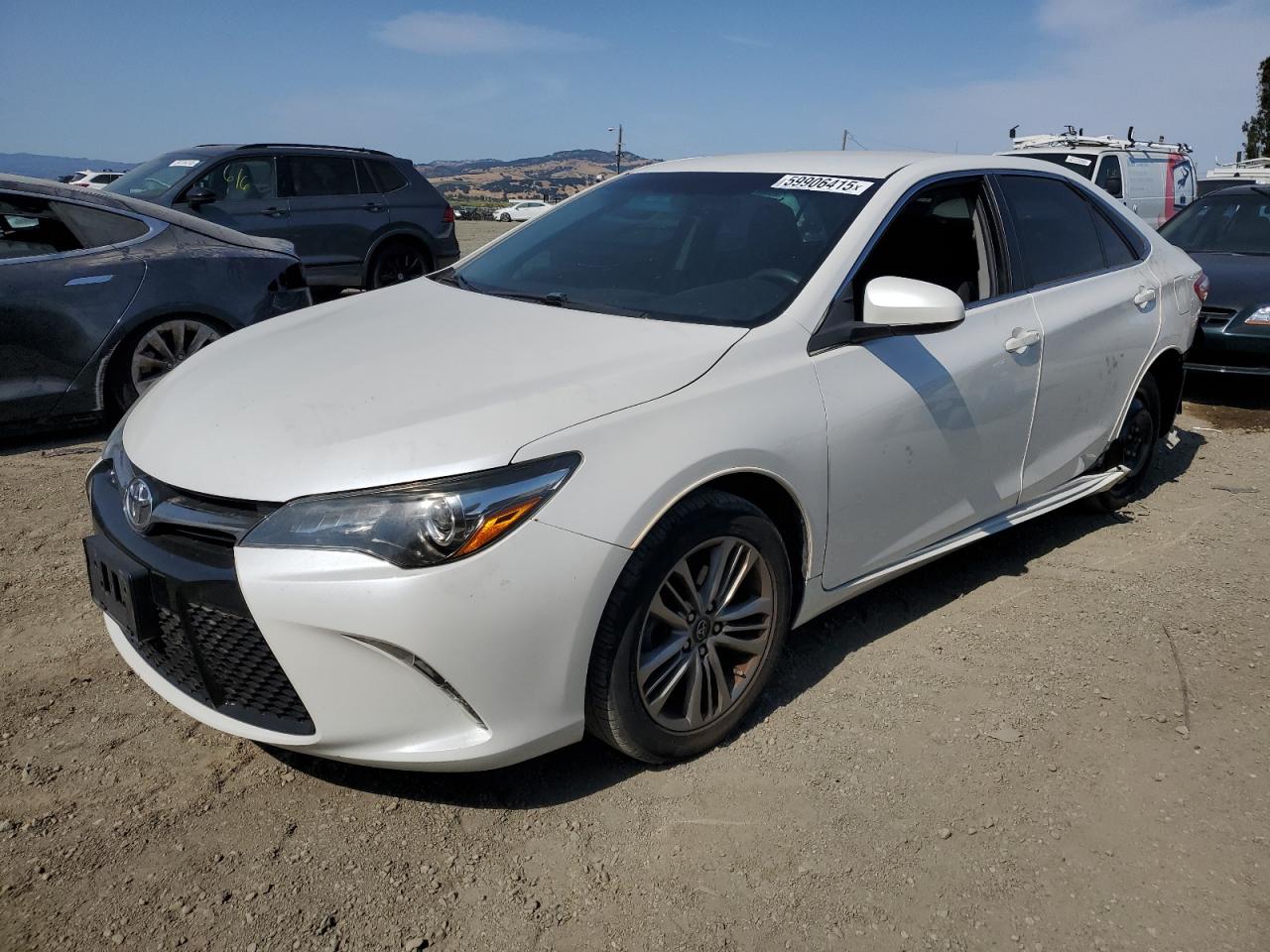 2017 Toyota Camry Le na sprzedaż w American Canyon, CA - Rear End