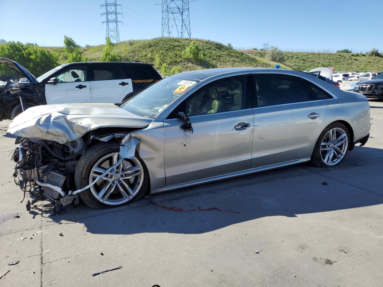 WAU43AFDXHN013780 AUDI A8 Photo 1