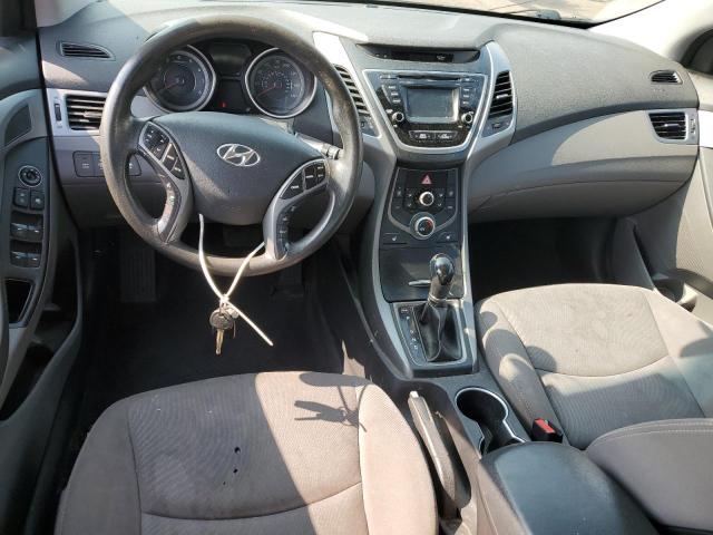  HYUNDAI ELANTRA 2014 Czerwony