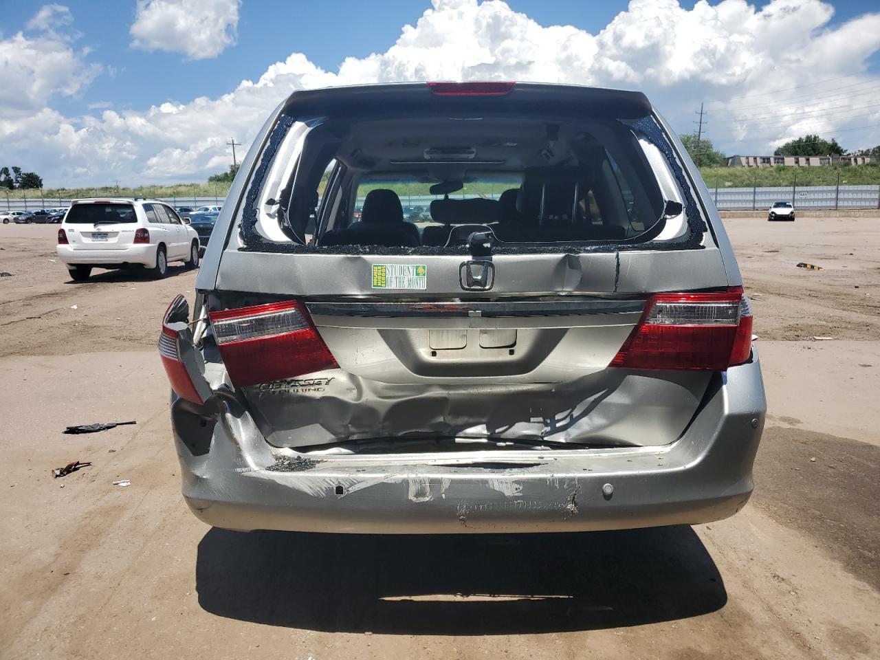 2007 Honda Odyssey Touring VIN: 5FNRL38887B101065 Lot: 61950885