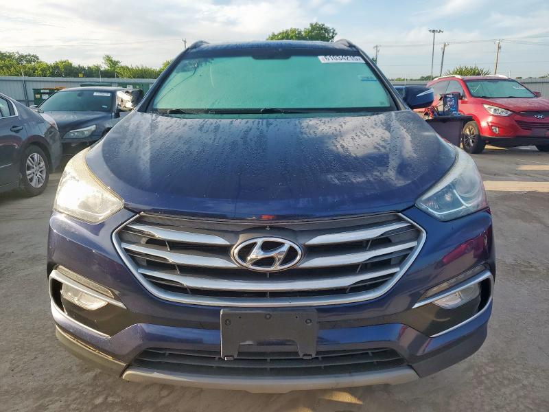  HYUNDAI SANTA FE 2018 Granatowy
