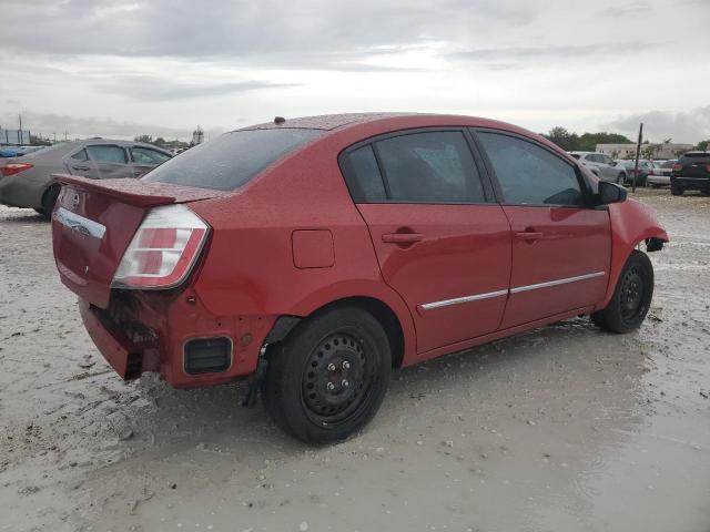 Sedans NISSAN SENTRA 2012 Red