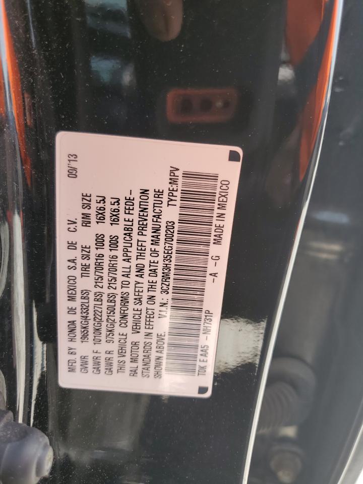 2014 Honda Cr-V Lx VIN: 3CZRM3H35EG700203 Lot: 58797995