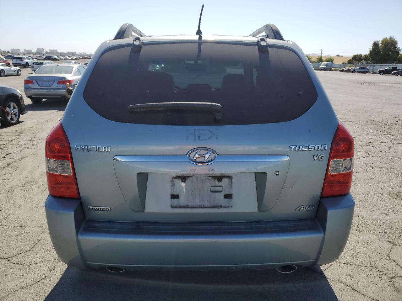 2007 Hyundai Tucson Se VIN: KM8JN72D97U672233 Lot: 62538665