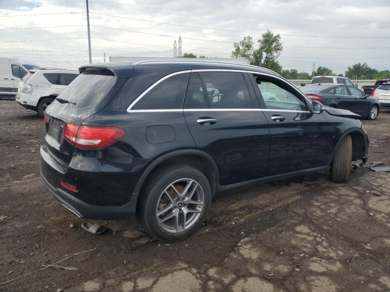 2018 Mercedes-Benz Glc 300 4Matic black null gas WDC0G4KB1JV067822 photo #4
