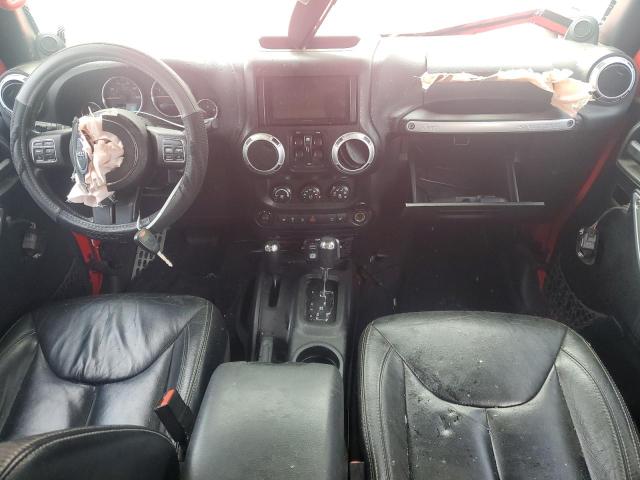 Parquets JEEP WRANGLER 2014 Czerwony