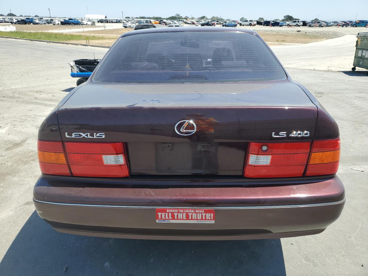 1998 Lexus Ls 400 VIN: JT8BH28F4W0109591 Lot: 62419685