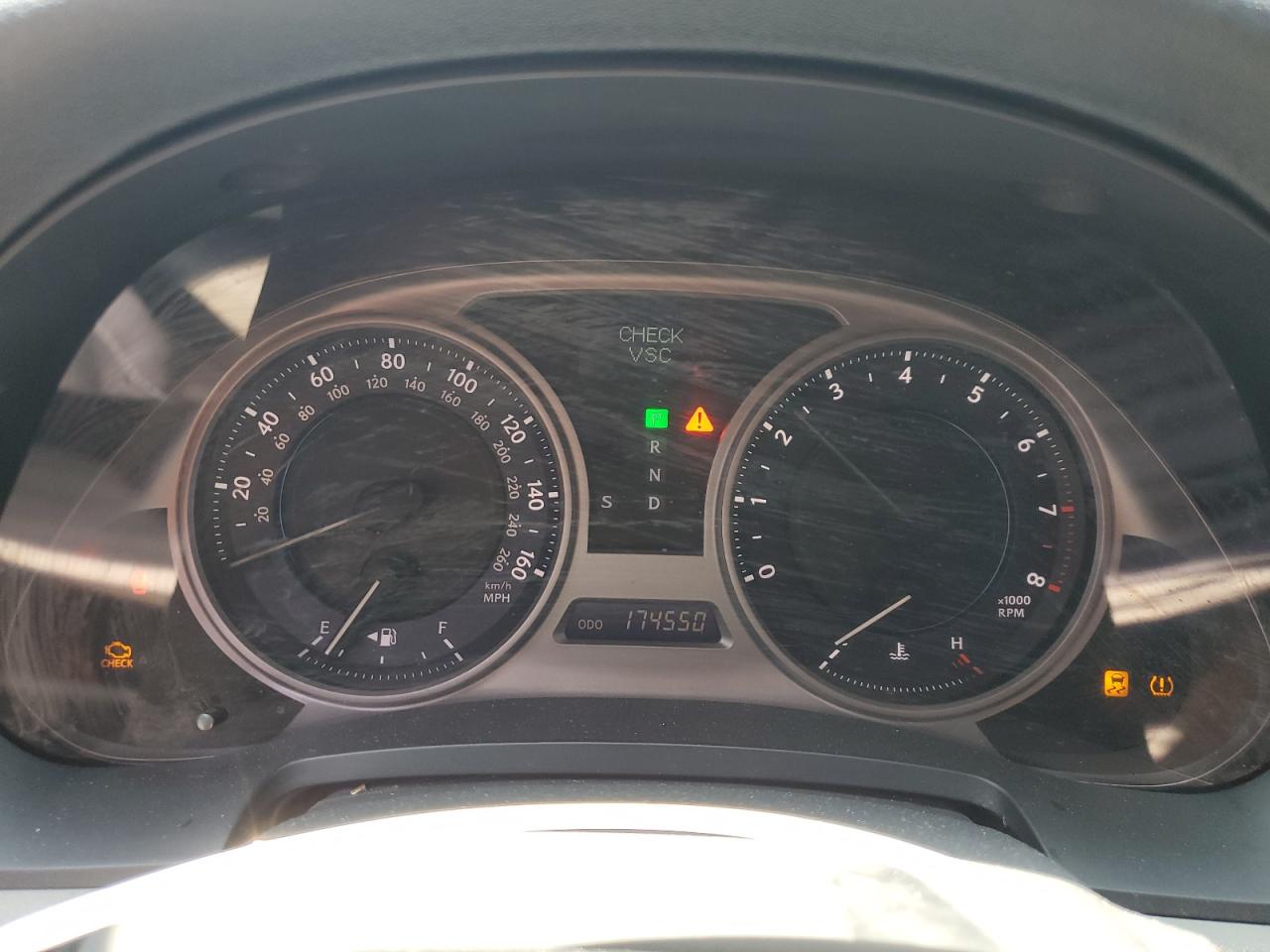 2007 Lexus Is 250 VIN: JTHBK262075033745 Lot: 61972085