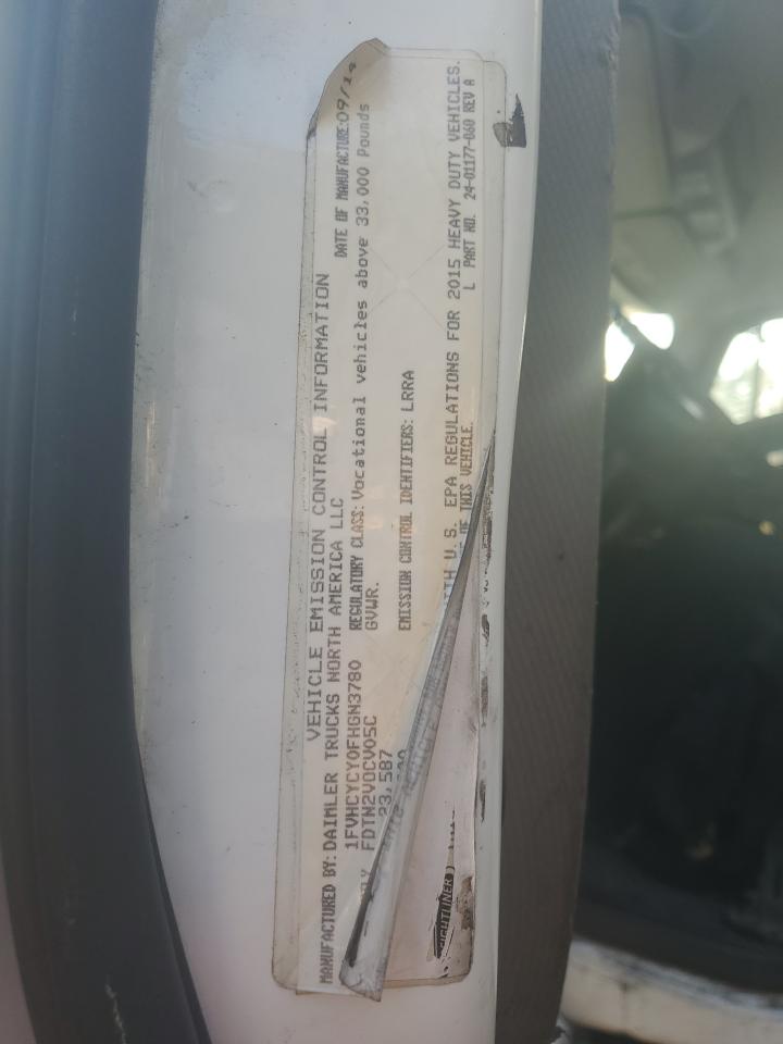 FREIGHTLINER ALL OTHER 2015 VIN 1FVHCYCY0FHGN3780 photo 13