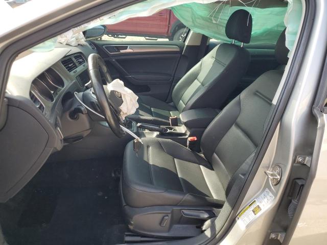 Hatchbacks VOLKSWAGEN GOLF 2017 Srebrny